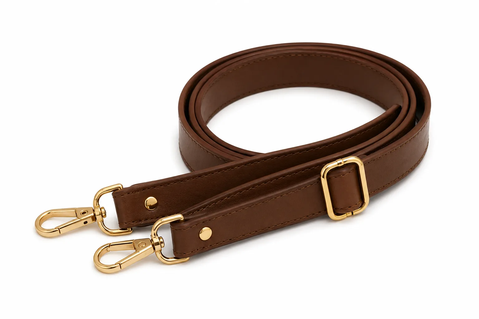 Alça de Bolsa FRT798 - Couro Sintético Marrom