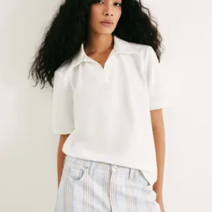 Camisa Polo Feminina Regular Piquet - Hering