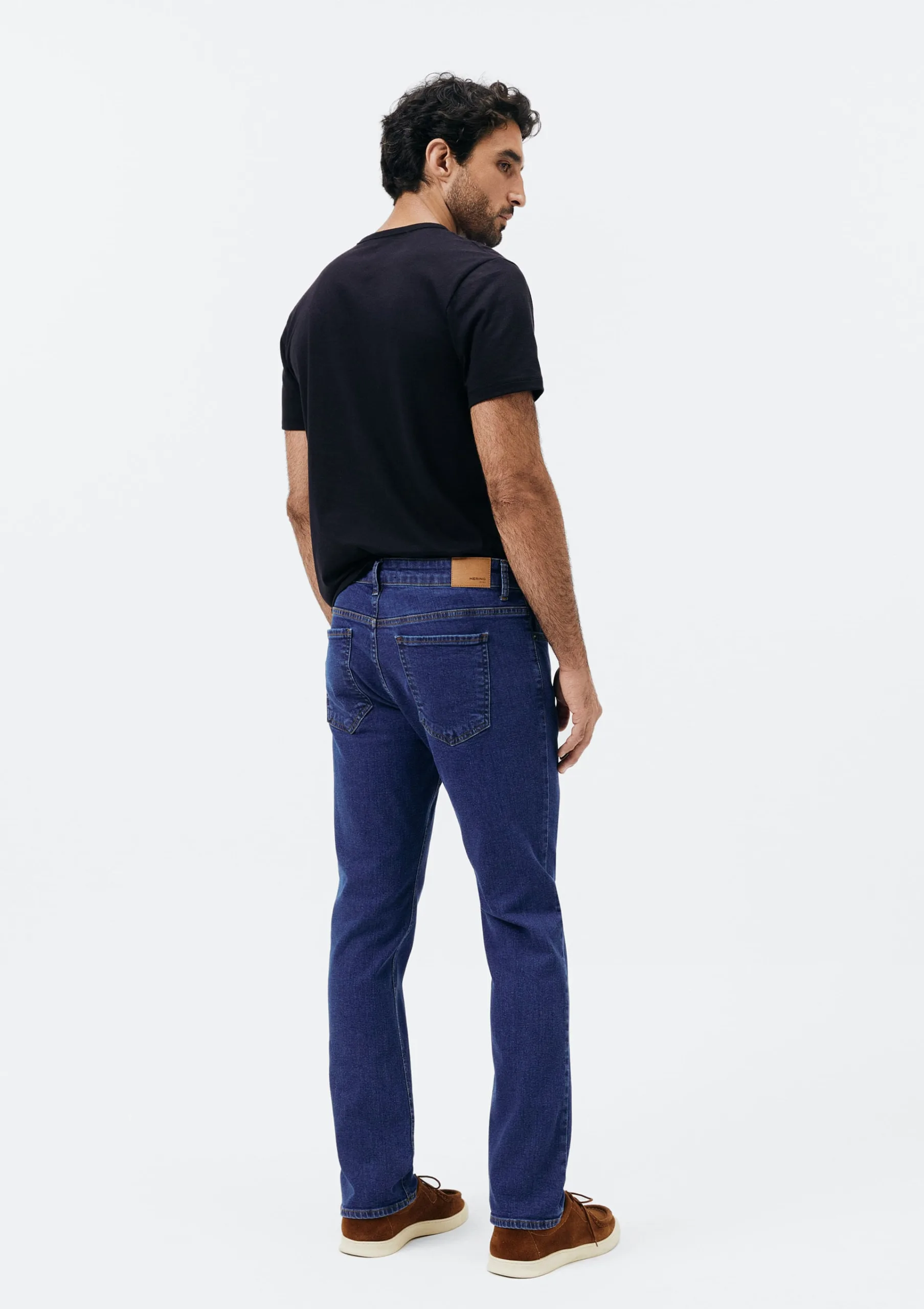Calça Masculina Slim em Jeans Azul - Hering