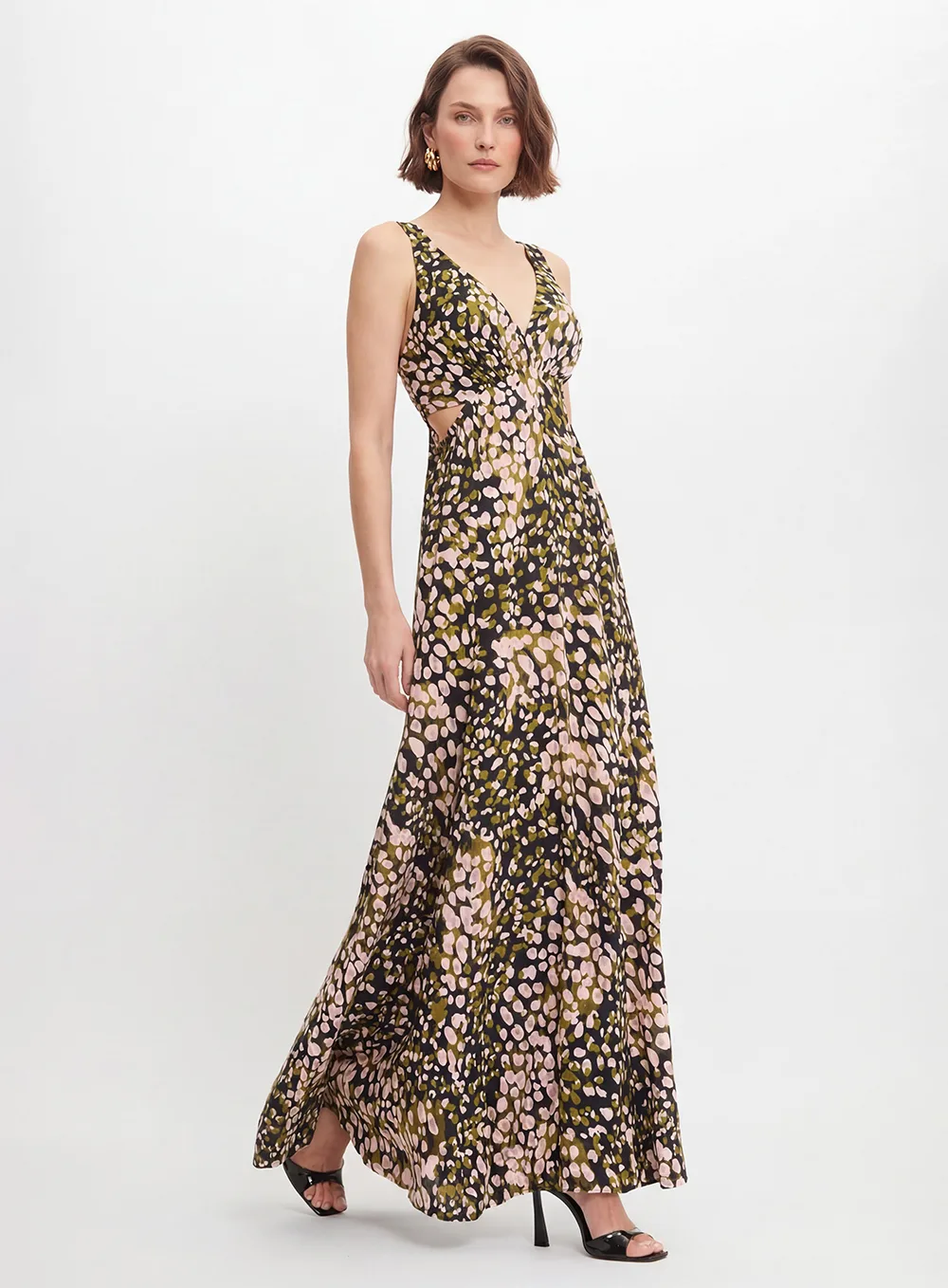 Vestido Longo Godê Estampado - Sommer